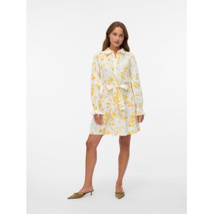 Vmaya - Korte Jurk - Bloemenprint - Lange Mouwen - Regular Fit