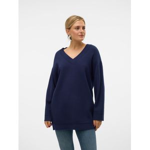 Vmgold - Gebreide Pullover - V-Hals - Lange Mouwen - Relaxed Fit