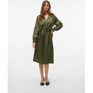 Vmlivia - Midi-jurk - Jersey - Lange Mouwen - Regular Fit