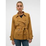 Vmzoa - Trenchcoat - Kort - Lange Mouwen - Omkeerbaar - Riemsluiting