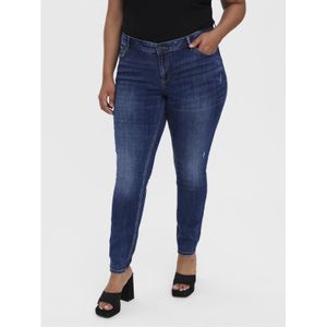 Vmcseven Mid Rise Skinny Fit Jeans