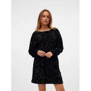 Vmbella - Korte Jurk - Met Pailletten - Regular Fit