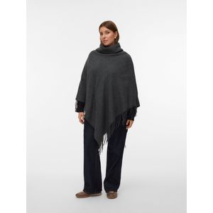 Curve - Poncho - Mouwloos - Midi-lengte - Met Franjes