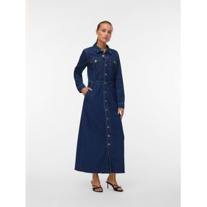 Vmmolly - Lange Jurk - Blousejurk - Extra Lang - Regular Fit
