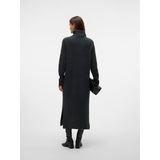 Vmboom - Midi-jurk - Gebreide Jurk - Rolkraag - Lange Mouwen - Enkel Lengte