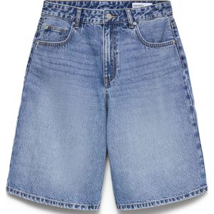 Vmraila - Denim Shorts - Stonewash - Korte Broeken - Mid Rise - Knielengte