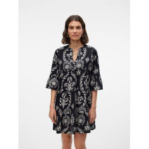 Vmdicthe - Midi-jurk - V-Hals - 3/4 Mouwen - Loose Fit