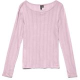 Vero Moda Lange Mouw Regular Fit Shirt - Model 'Lisa' - Effen Katoen