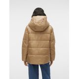 Vmnalina - Puffer Jacket - Winterjas - Capuchon - Lange Mouwen - Polyester Voering