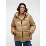 Vmnalina - Puffer Jacket - Winterjas - Capuchon - Lange Mouwen - Polyester Voering