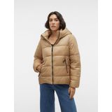 Vmnalina - Puffer Jacket - Winterjas - Capuchon - Lange Mouwen - Polyester Voering