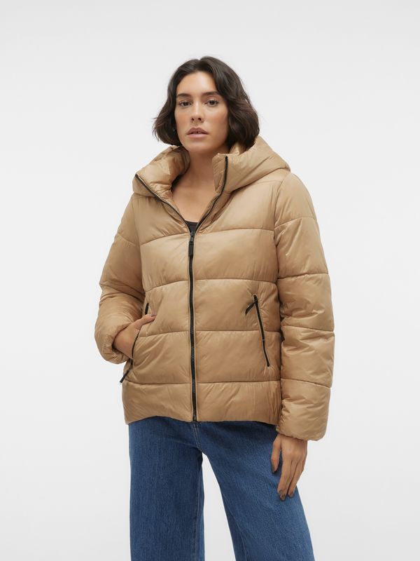 Vmnalina - Puffer Jacket - Winterjas - Capuchon - Lange Mouwen - Polyester Voering