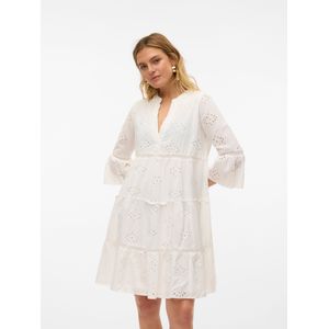 Vmdicthe - Tuniek - Blouse - V-Hals - 3/4 Mouwen - Geborduurd Detail