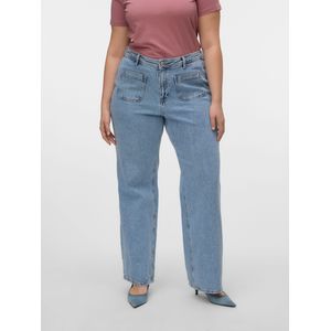Vmctessa High Rise Wide Leg Fit Jeans