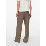 Broek met Wijde Pijpen - Mid Waist - Loose Fit