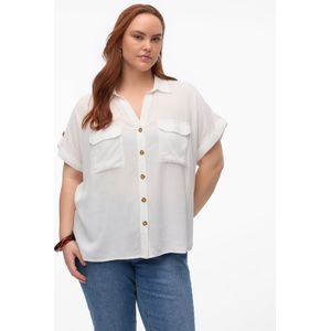 Vmcbumpy - Overhemd - Korte Mouwen - Regular Fit - Borstzakken - Knoopsluiting