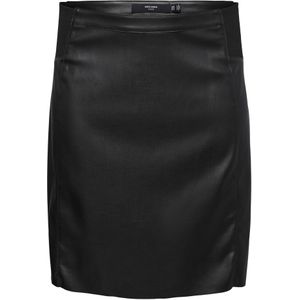 Vmcbuttersia - Kokerrok - Korte Rok - Met Split aan de Achterkant - Elastische Taille