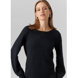 Vmlefile - Korte Jurk - Gebreide Jurk - Knielengte - Lange Mouwen - Regular Fit