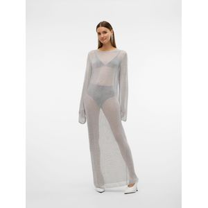 Vmnova - Lange Jurk - Cocktailjurk - O-hals - Lange Mouwen - Regular Fit