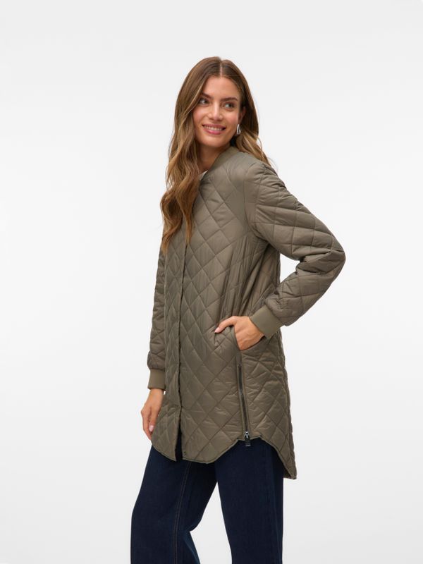 VERO MODA - Hayle - Tussenjas - Bruin - Gewatteerd