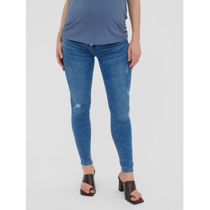 VERO MODA MATERNITY Zwangerschaps Skinny Jeans VMMSOPHIA Medium Blue Denim