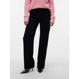 VERO MODA - VMELLY MR Wide Jeans - Zwart - Dames