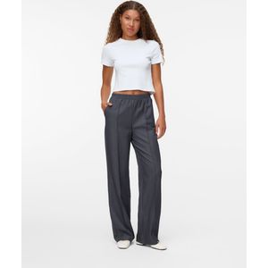 Vmcleo - High Waist Broek - Wide Leg Fit - Plooidoek Detail