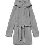 Vmpopliva - Jas - Biker Kraag - Lange Mouwen - Riemsluiting - Voorzakken met Drukknoopsluiting