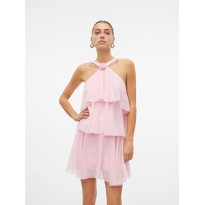 Vmfelicia - Korte Jurk - Feestjurk - Halternek - Mouwloos - Ritssluiting