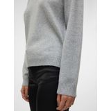 Gebreide Pullover - O-hals - Lange Mouwen - Glitterdetail - Regular Fit