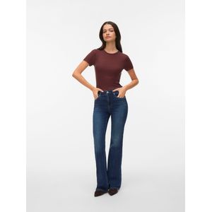 Vmella Mid Rise Bootcut Fit Jeans