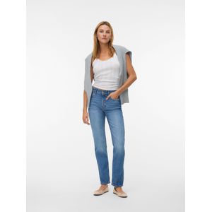 Vmelia High Rise Straight Fit Jeans
