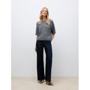 Awtessa - Gebreide Pullover - O-hals - Relaxed Fit