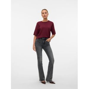 Vmgigi - Flared Fit Jeans - High Rise - Stonewash