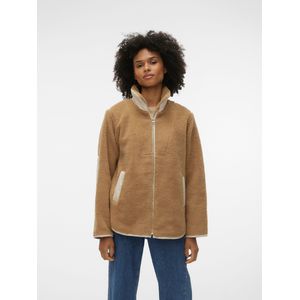 Teddy Jas - Zwart - Polyester - Hoge Kraag - Lange Mouwen