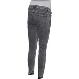 Slim Fit Mid Waist Onafgewerkte Zoom Jeans