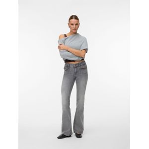 Vmjean - Flared Fit Jeans - Stonewash