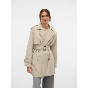 Vmpea - Trenchcoat - Omkeerbaar - Riemsluiting - Knoopsluiting - Zijzakken
