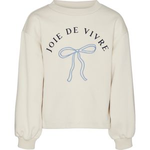 VERO MODA - Sweatshirt - Grijs - Hoge Hals - Lange Mouwen