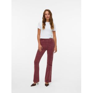 Vmsiga - High Rise - Corduroy Broek - Flared Fit