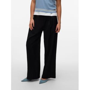 Vero Moda - AWARE Perry Hoge Taille Broek - Viscose - Normale Pasvorm