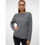 Gebreide Pullover - O-hals - Lange Mouwen - Regular Fit