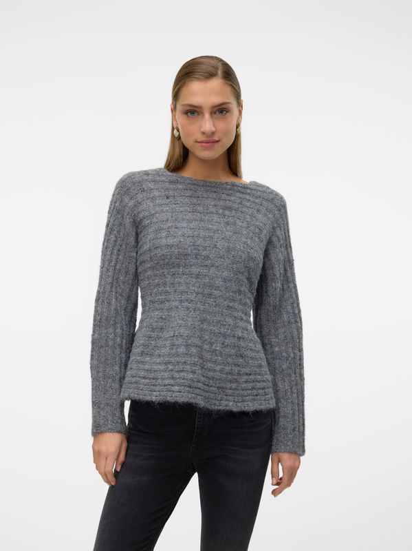 Gebreide Pullover - O-hals - Lange Mouwen - Regular Fit