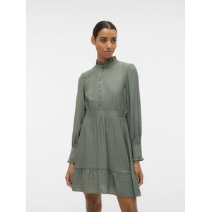 Vmcia - Korte Jurk - Cocktailjurk - Lange Mouwen - O-hals - Regular Fit