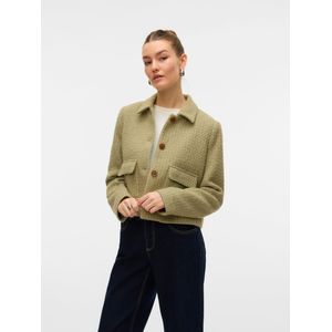 Awnaoko - Jas - Omkeerbaar - Lange Mouwen - Cropped - Polyester Voering