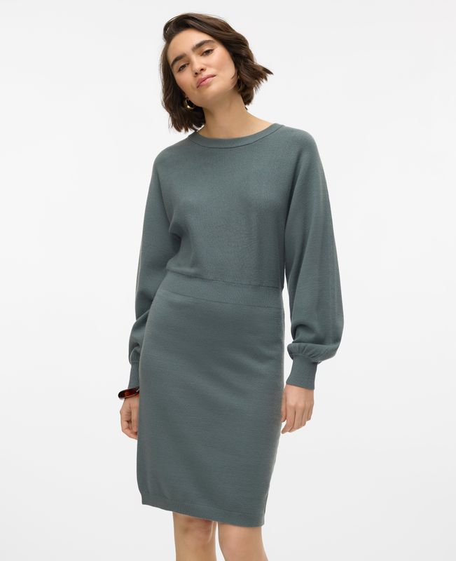 Vmhollykaris - Korte Jurk - Gebreide Jurk - Knielengte - Slim Fit