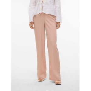 Vmdinna - High Waist - Tailored Broek - Zwart - Straight Fit