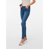 Vmtanya - Skinny Fit Jeans - Stonewash - Mid Rise