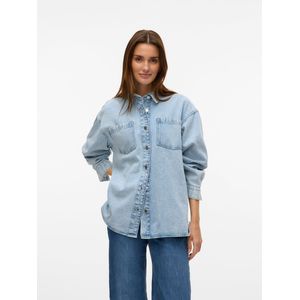 Vmjennie - Denim Overhemd - Oversized - Lange Mouwen