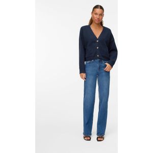 Awgemma - Gebreid Vest - V-Hals - Lange Mouwen - Regular Fit